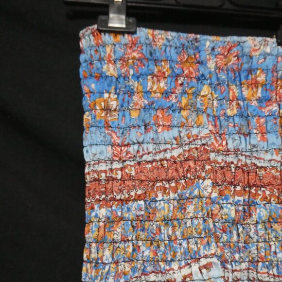 Stunning Colorful Strapless Summer Dress | large - Picture 9 of 15